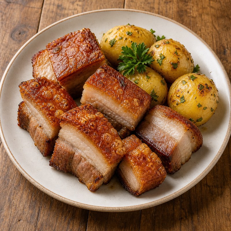 Panceta al horno
